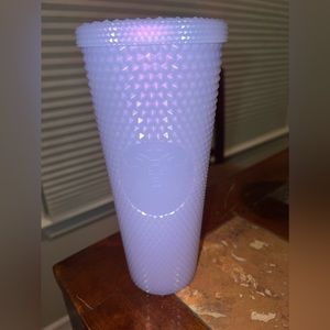 Lavender studded Starbucks cup